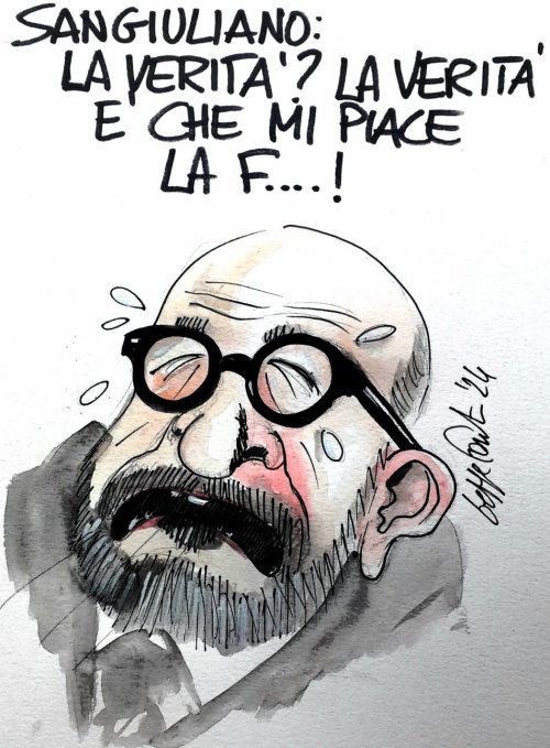 Sedute Satiriche di Beppe Fantin - Vignetta del 06/09/2024