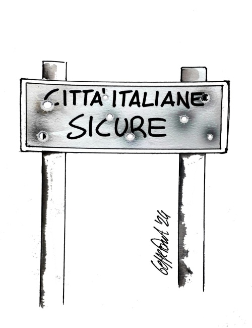 Sedute Satiriche di Beppe Fantin - Vignetta del 14/09/2024