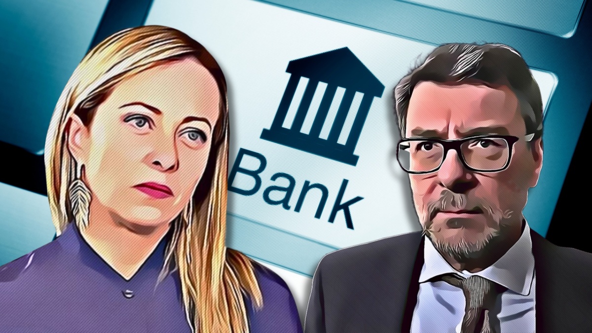 Meloni Giorgetti banche