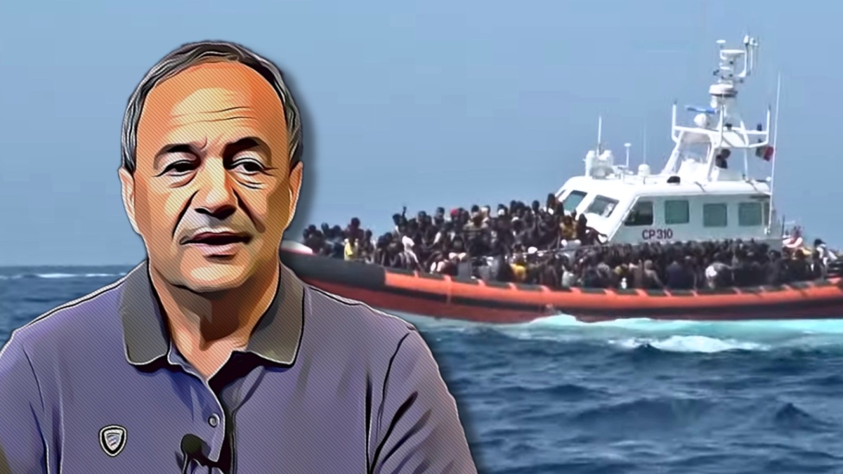 Mimmo Lucano migranti