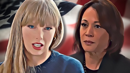 Taylor Swift e Kamala Harris