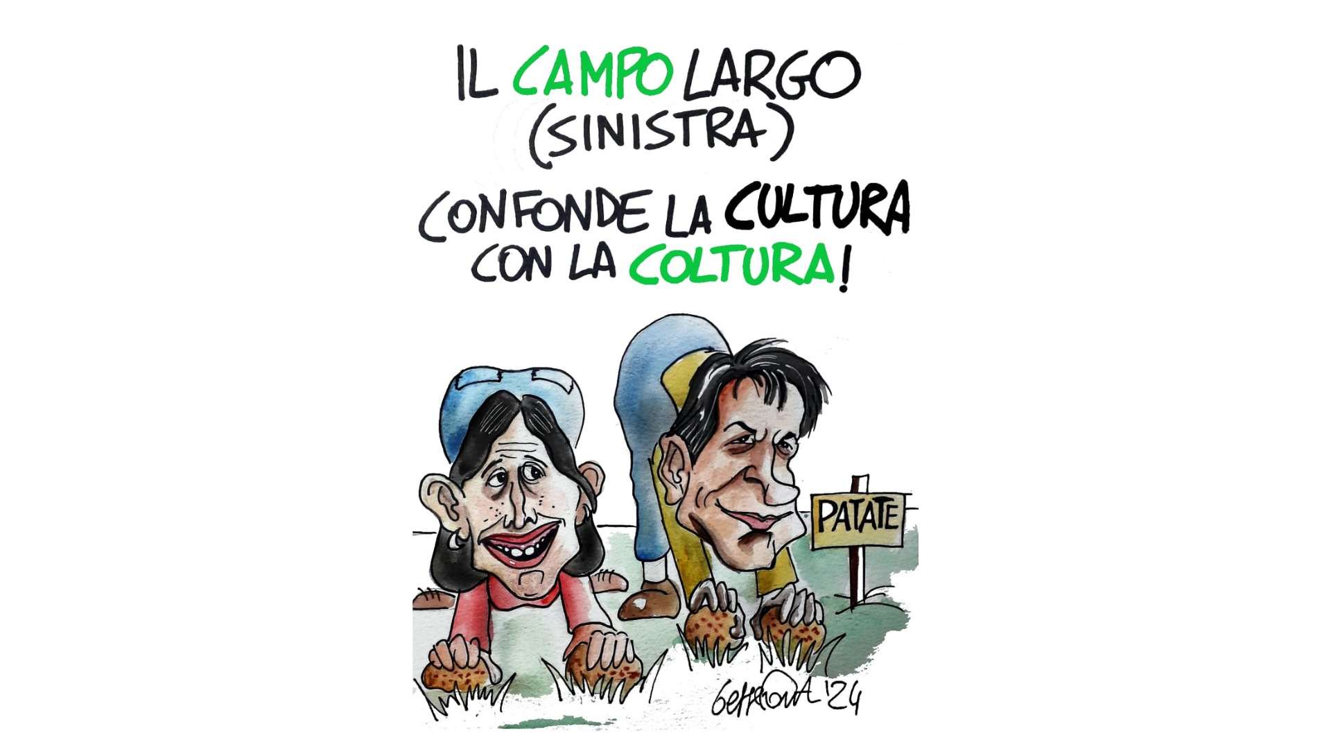 La vignetta di Fantin 31/10/2024 - Sedute Satiriche