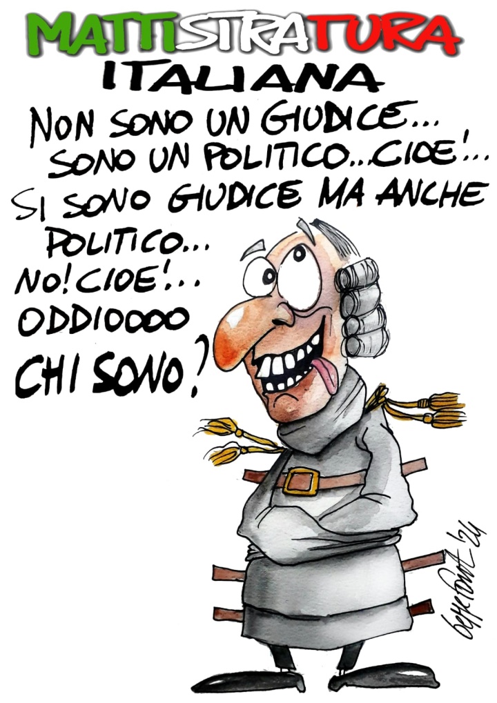 Sedute Satiriche di Beppe Fantin - Vignetta del 23/10/2024