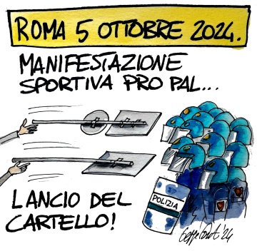 Sedute Satiriche di Beppe Fantin - Vignetta del 15/10/2024