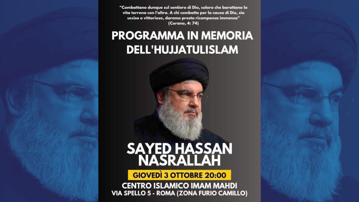 veglia di preghiera per Nasrallah