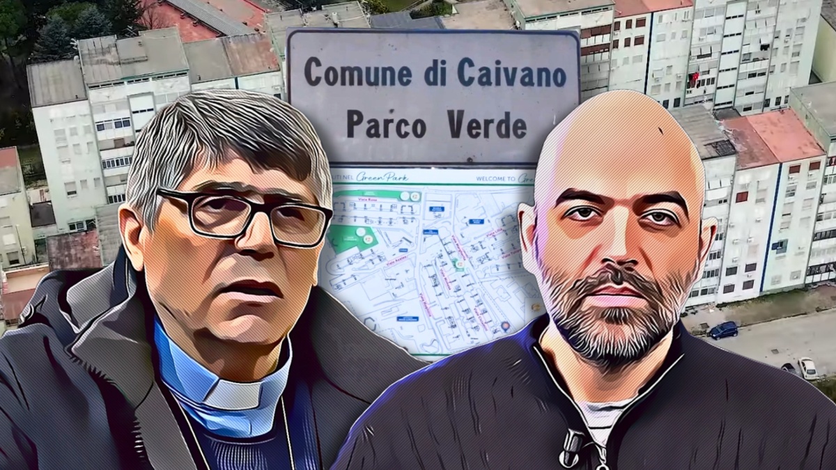 Caivano Roberto Saviano Don Patriciello