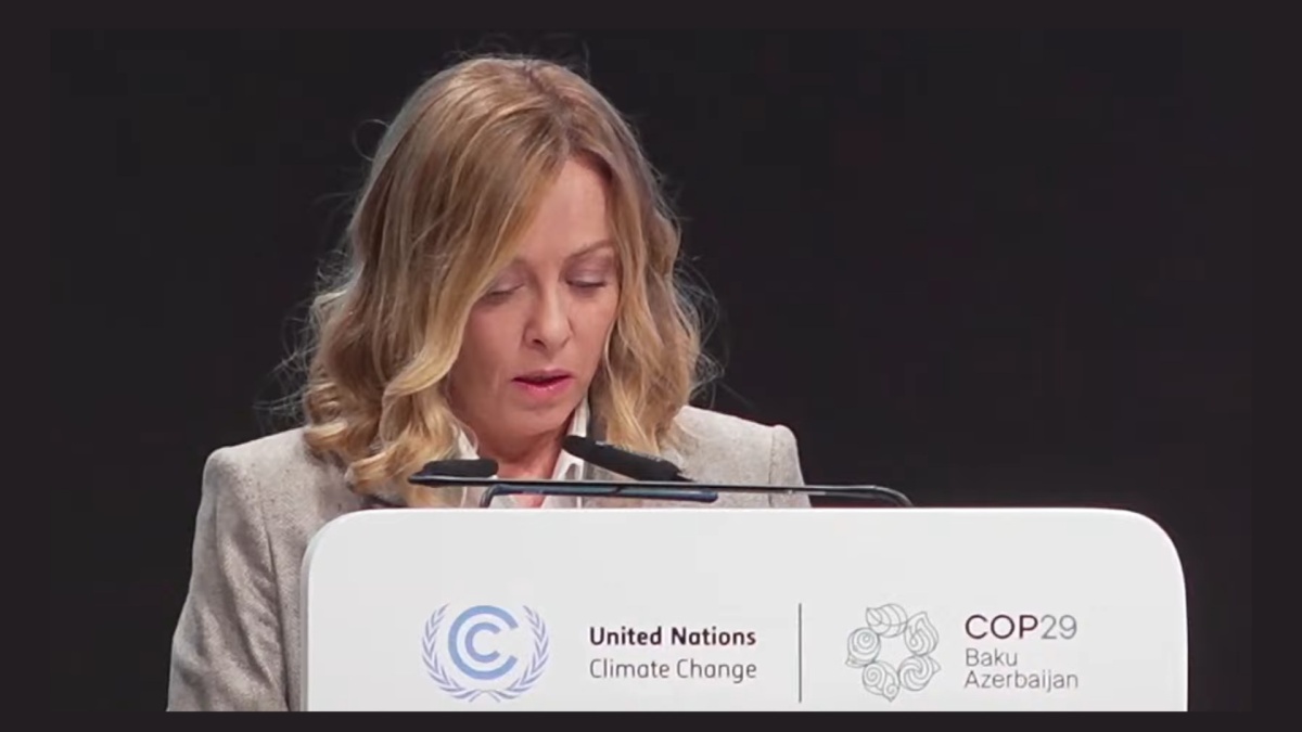 Giorgia Meloni Cop29