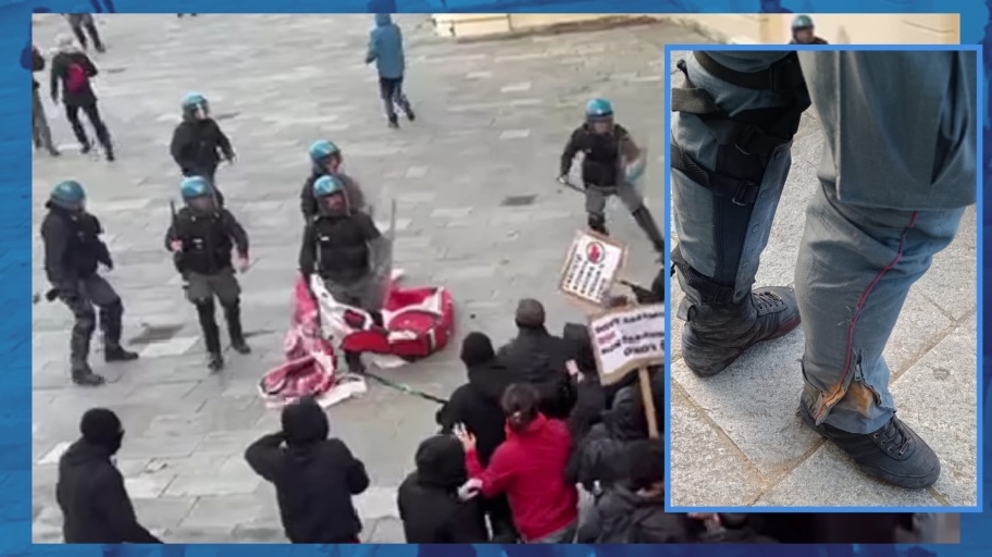 Scontri Bologna Manifestazione