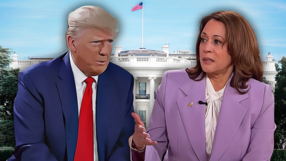 Trump e Kamala