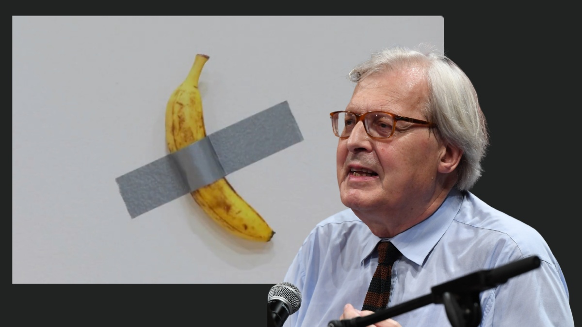 sgarbi cattelan banana