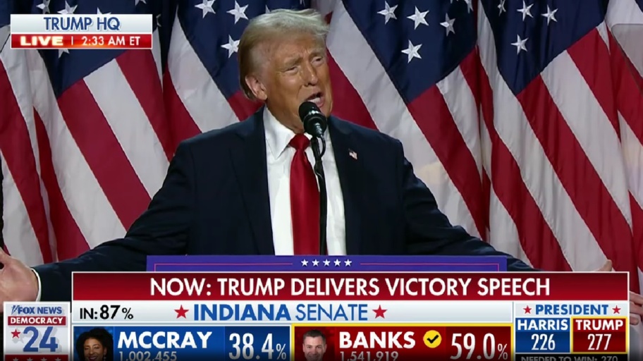 Trump vittoria (Fox News)