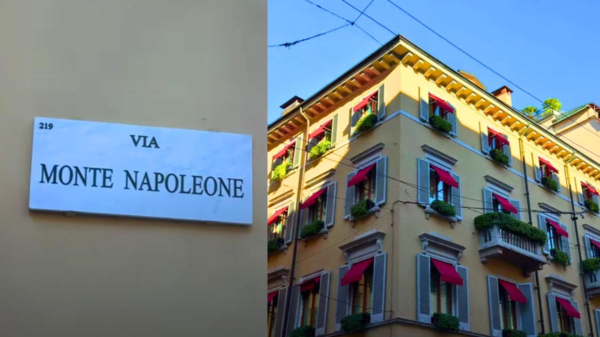 via monte napoleone milano