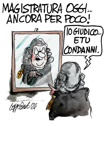 Sedute Satiriche di Beppe Fantin - Vignetta del 18/12/2024