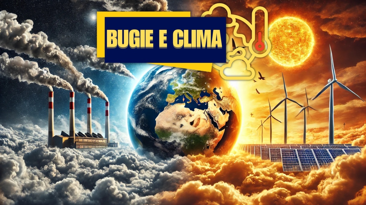 bugie e clima mito cambiamento climatico