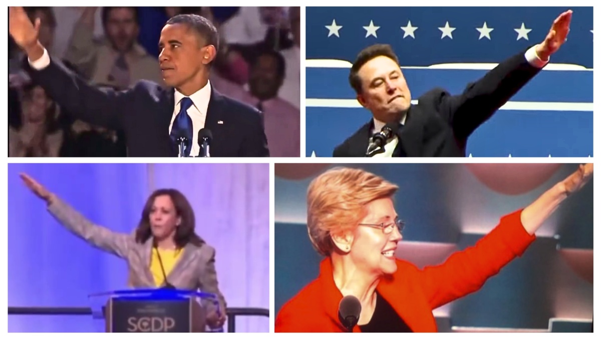 saluto romano politica