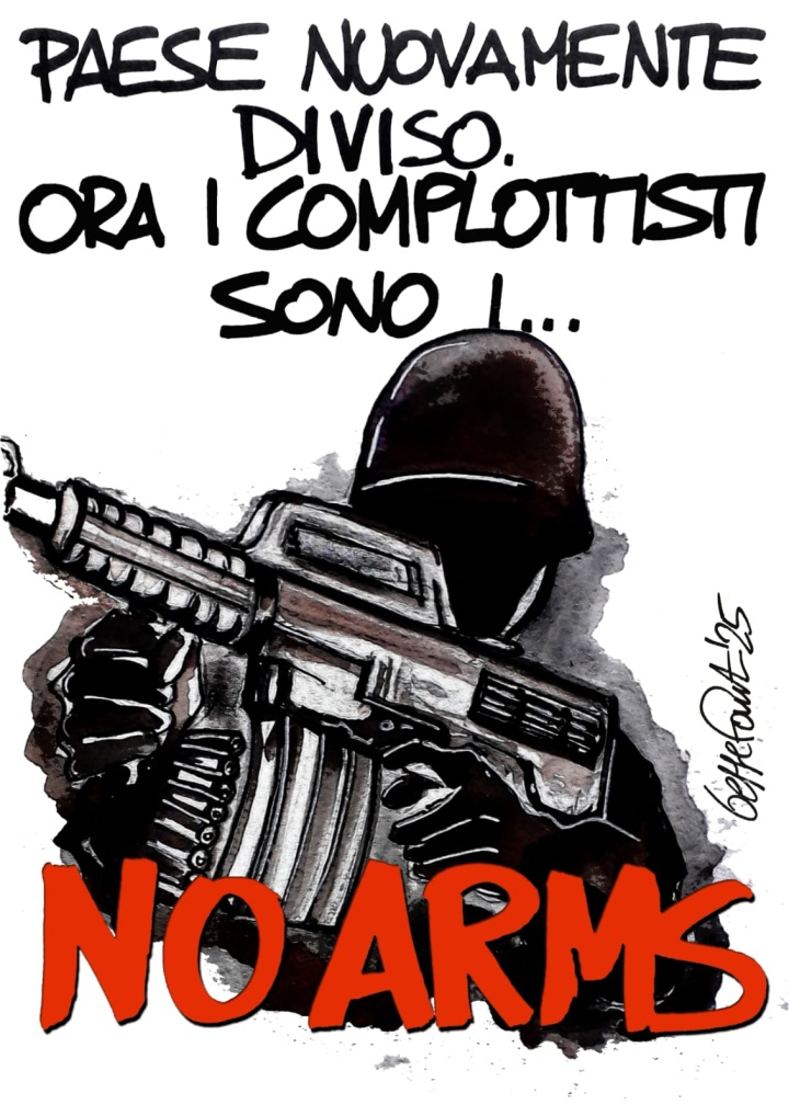 Sedute Satiriche di Beppe Fantin - Vignetta del 14/03/2025