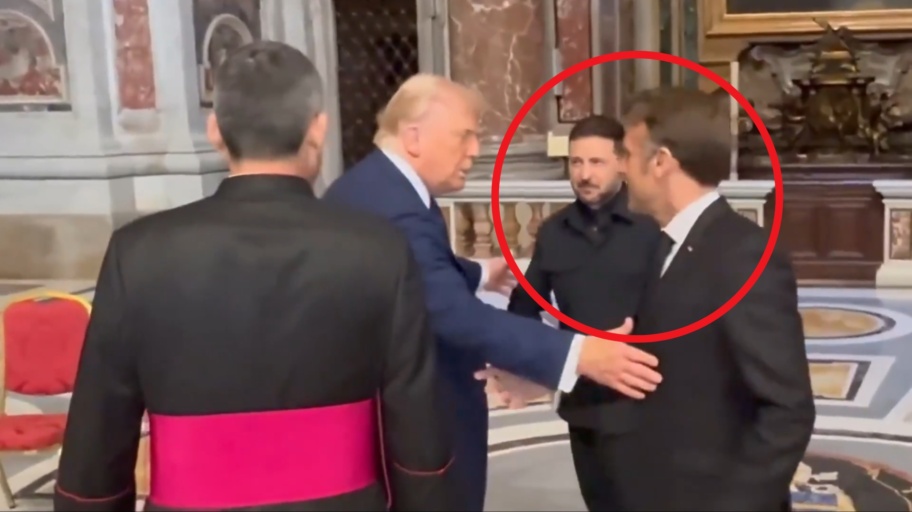 Zelensky Trump Macron