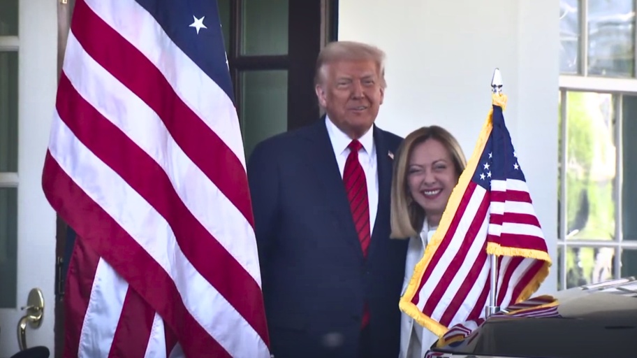Trump Meloni (2)