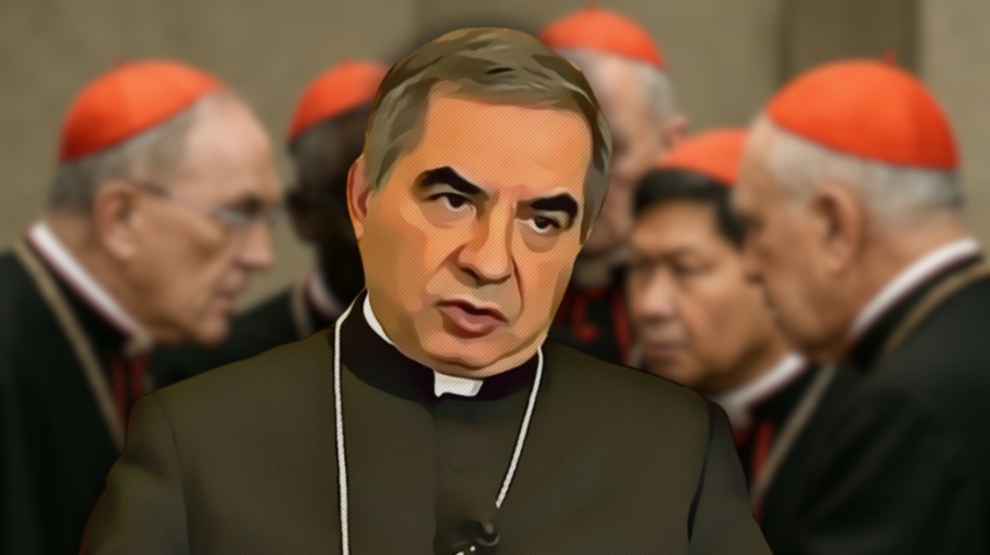 Cardinale Becciu al Conclave