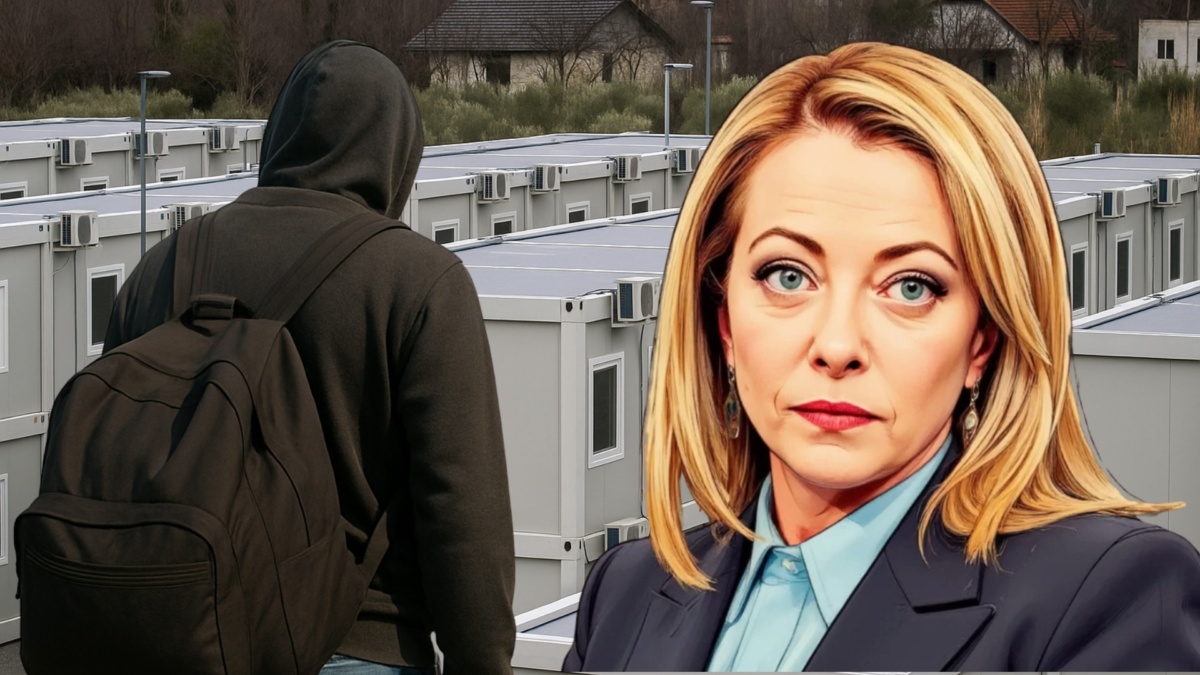 Meloni albania migranti