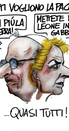 Sedute Satiriche di Beppe Fantin - Vignetta del 15/05/2025