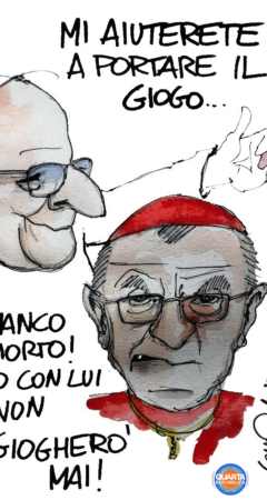 Sedute Satiriche di Beppe Fantin - Vignetta del 17/05/2025