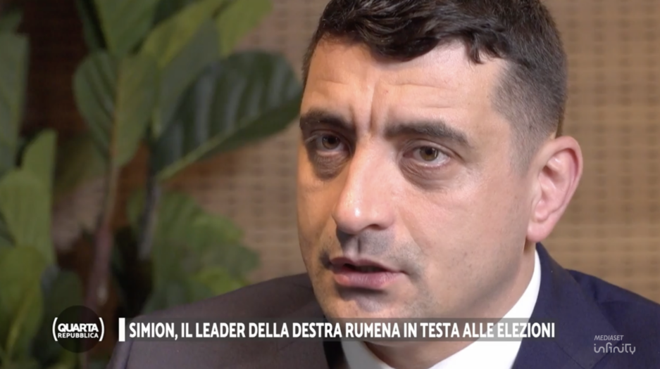 George Simion, candidato della destra in Romania