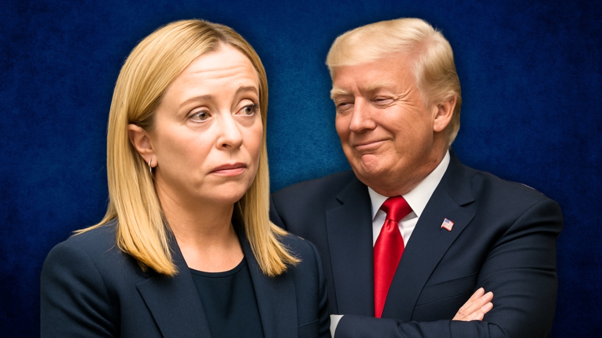 Trump Meloni Dazi
