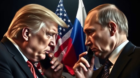 telefonata tra Donald Trump e Vladimir Putin