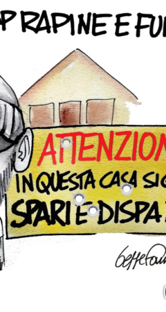 Sedute Satiriche di Beppe Fantin - Vignetta del 24/05/2025