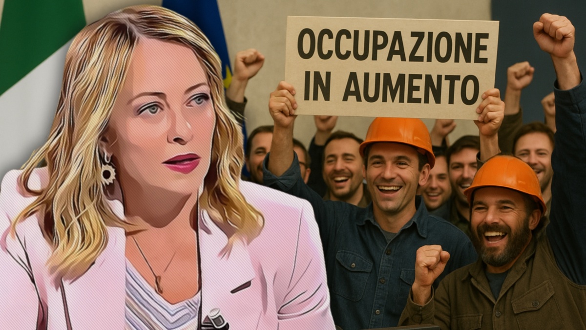 meloni occupazione