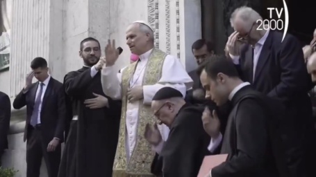 Papa Leone XIV Genazzano (TV2000)