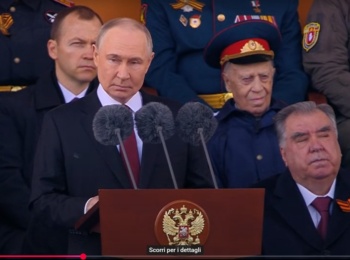 Putin 9 maggio (Ytube Cremlino)