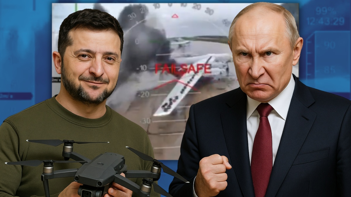 Zelensky putin attacco droni