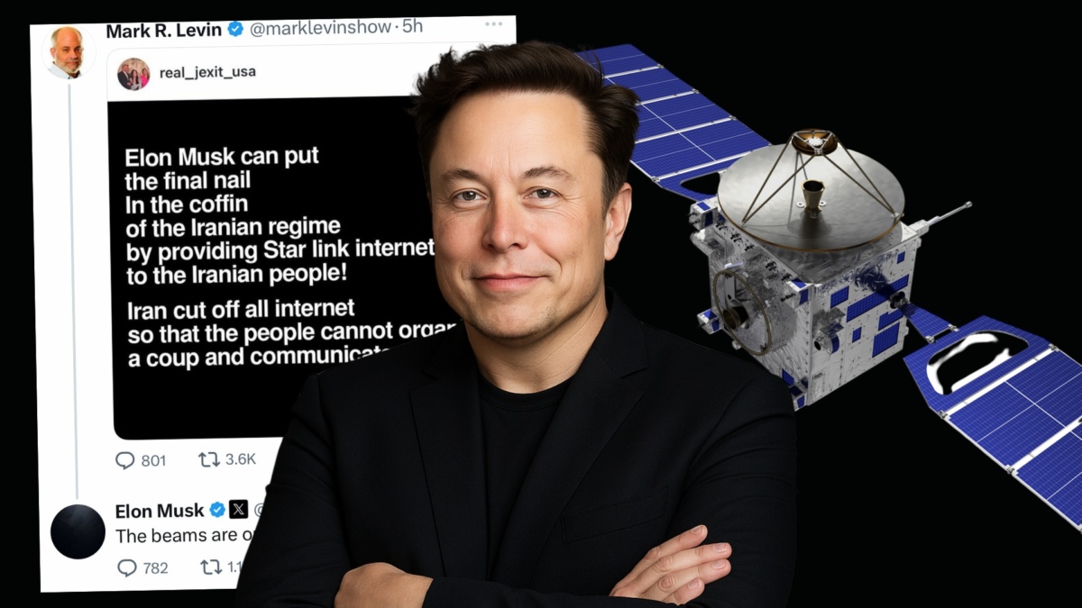 elon musk iran starlink