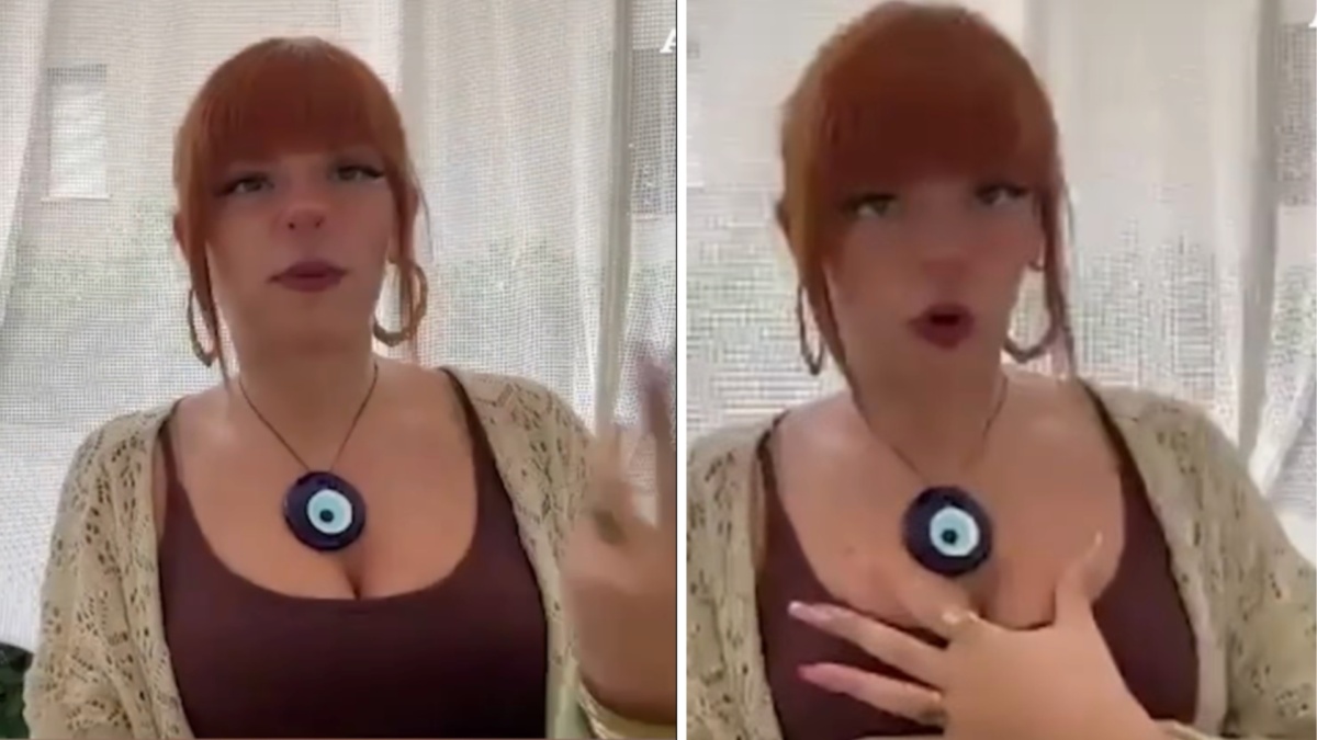 Studentessa esame maturità