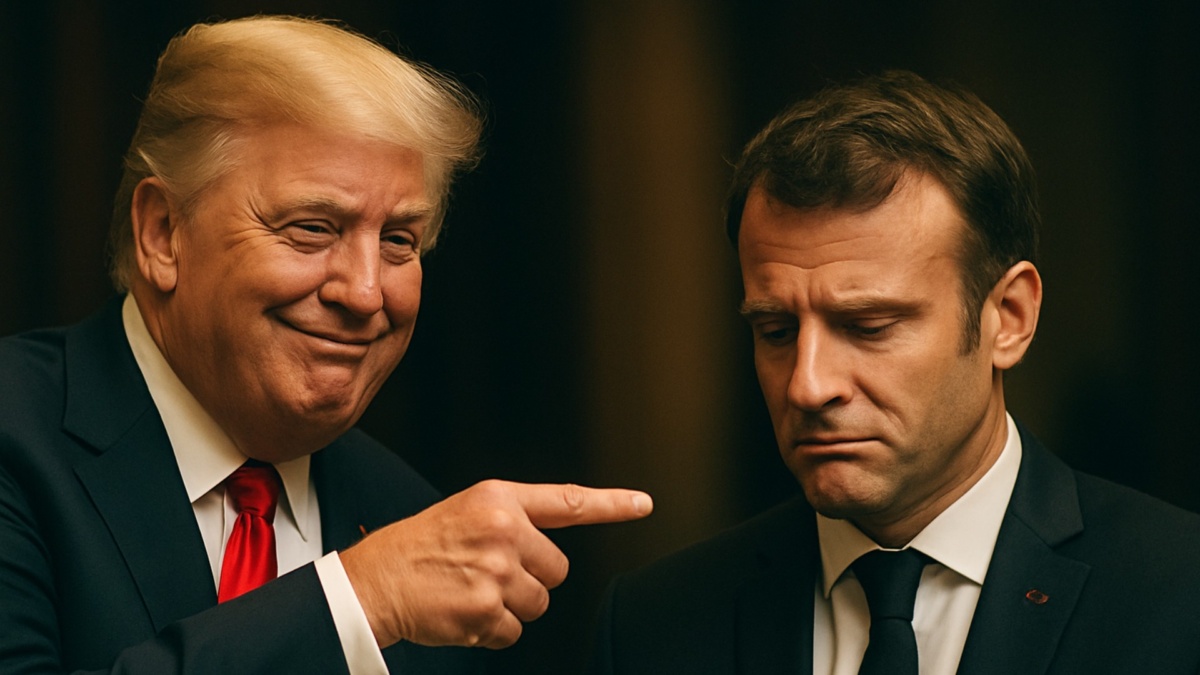 trump macron