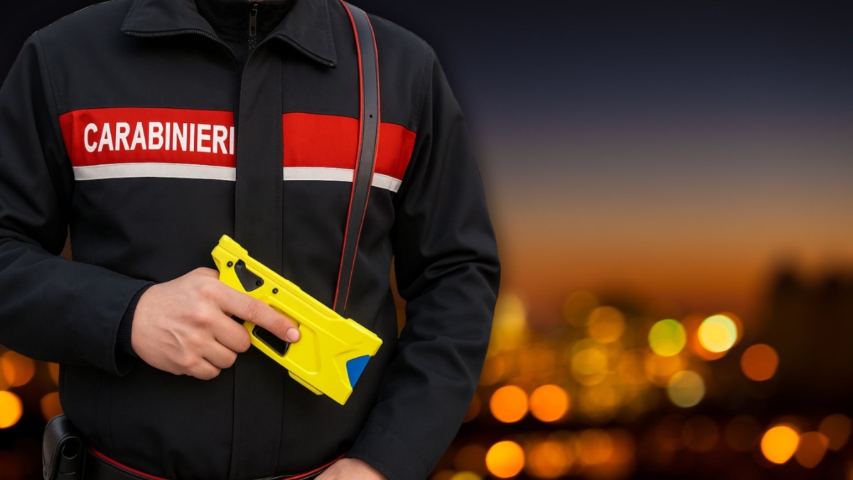 carabinieri taser