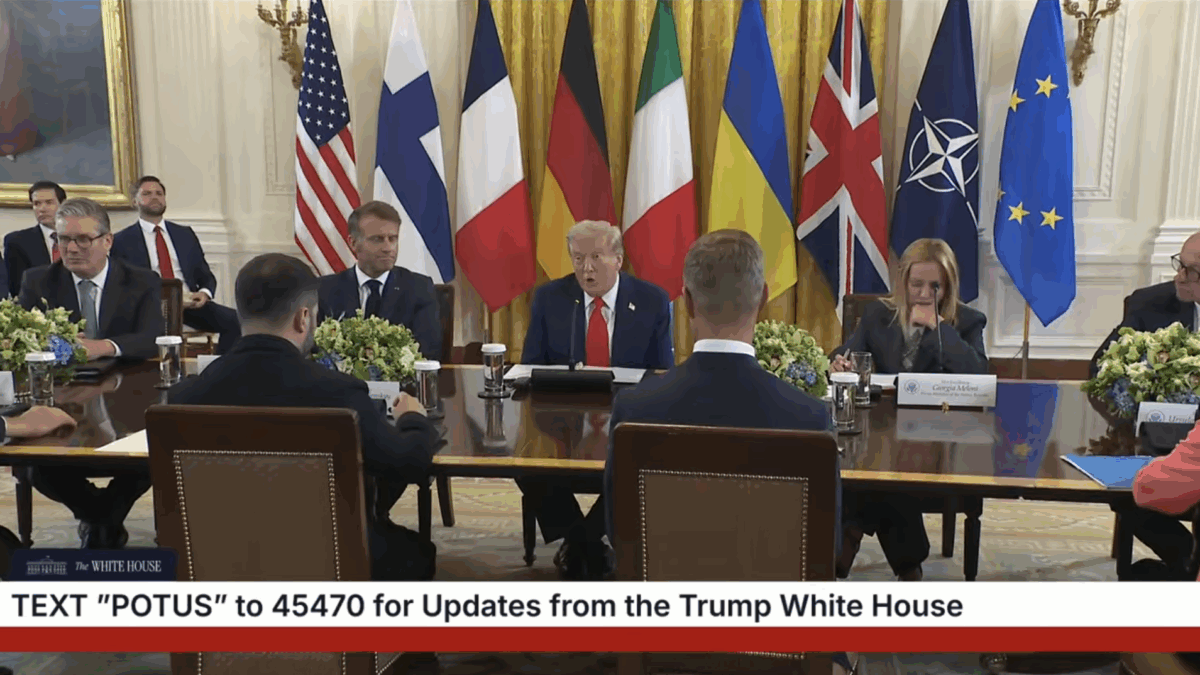 Giorgia Meloni e Donald Trump