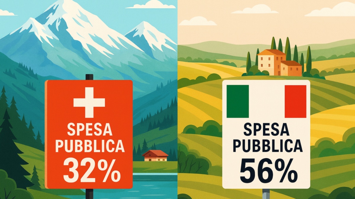 spesa pubblica italia svizzzera