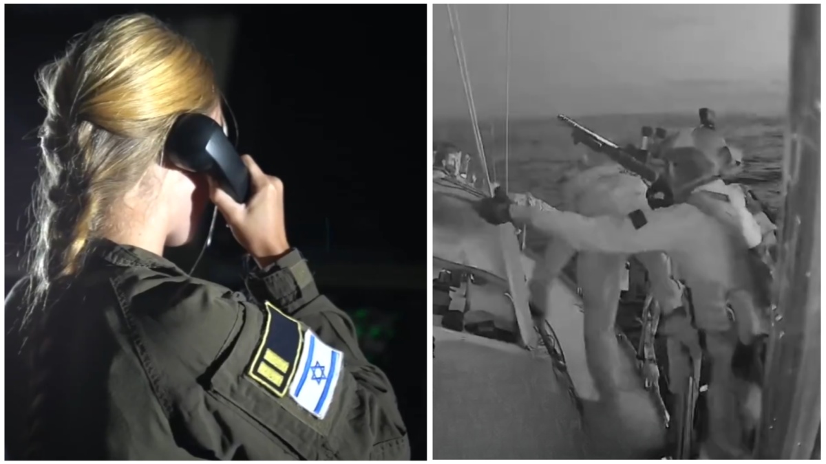 israele sumud flotilla 12:30