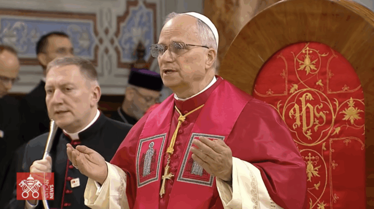 La vera croce di Papa Leone