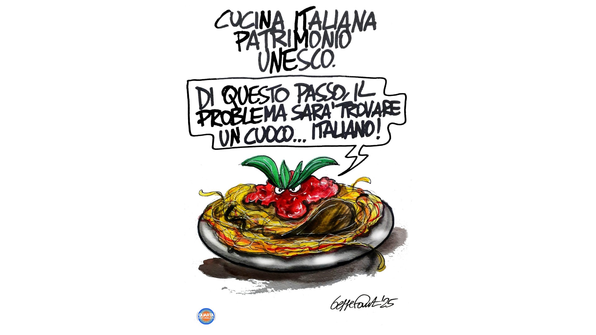 Patrimonio Unesco - La vignetta di Fantin 11/12/2025 - Sedute Satiriche