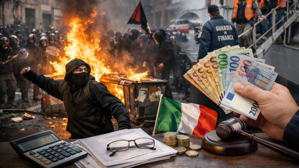 antagonisti costi spesa pubblica proteste occupazini