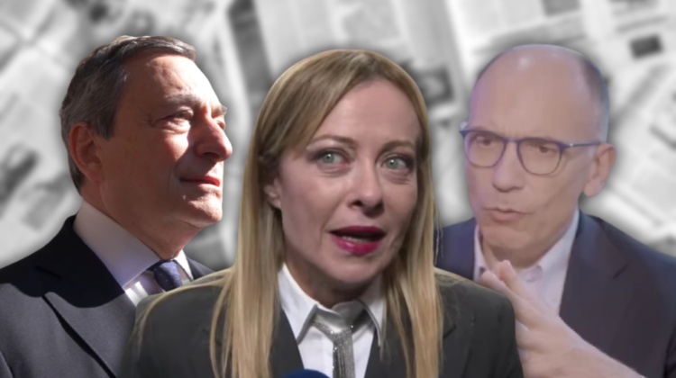 “Draghi e Letta? Un ruolo che non esiste”. Cosa ha detto Meloni sull’Ue