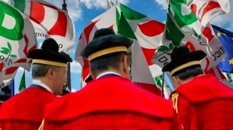 Il Pd ci conduce dritti dritti verso la Repubblica Giudiziaria