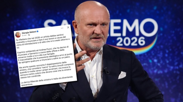 Il circoletto de sinistra colpisce ancora: Pucci, minacciato, rinuncia a Sanremo