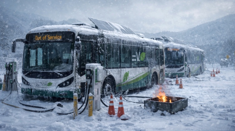 Transizione ecologica senza senso: 8 milioni spesi e autobus fermi