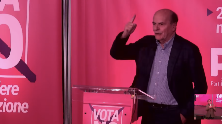 Bersani choc: “I giudici sostituiscono parlamento e governo”