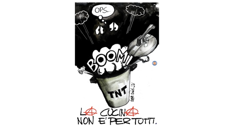Pentola esplosiva - Vignetta del 27/03/2026